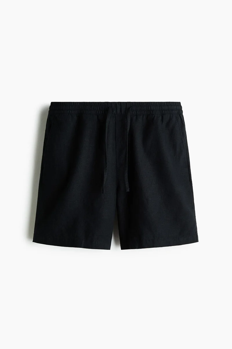 H&M Relaxed Fit Linen-blend shorts